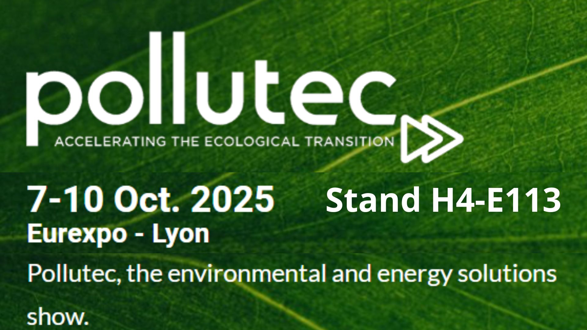 Featured image for “Pollutec 7-10 Ottobre 2025 | Lyon Eurexpo France”